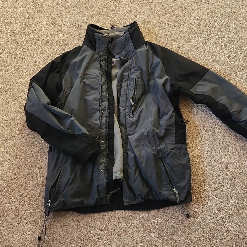 Mens Columbia Vertex Fleece Winter Jacket